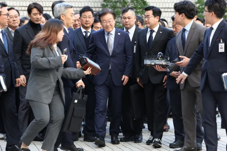 South Korean opposition leader convicted for violating election law