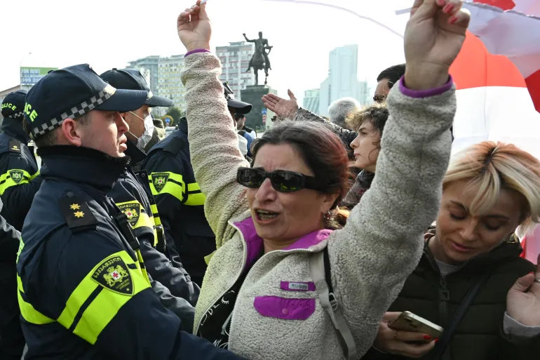 Georgia election body confirms ruling party’s disputed win amid protests