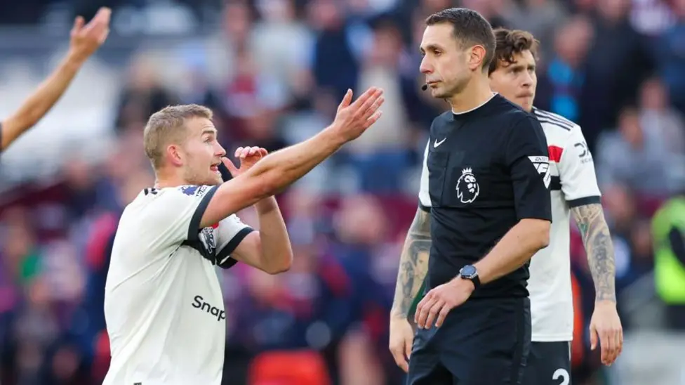 VAR misread West Ham penalty against Man Utd – Webb