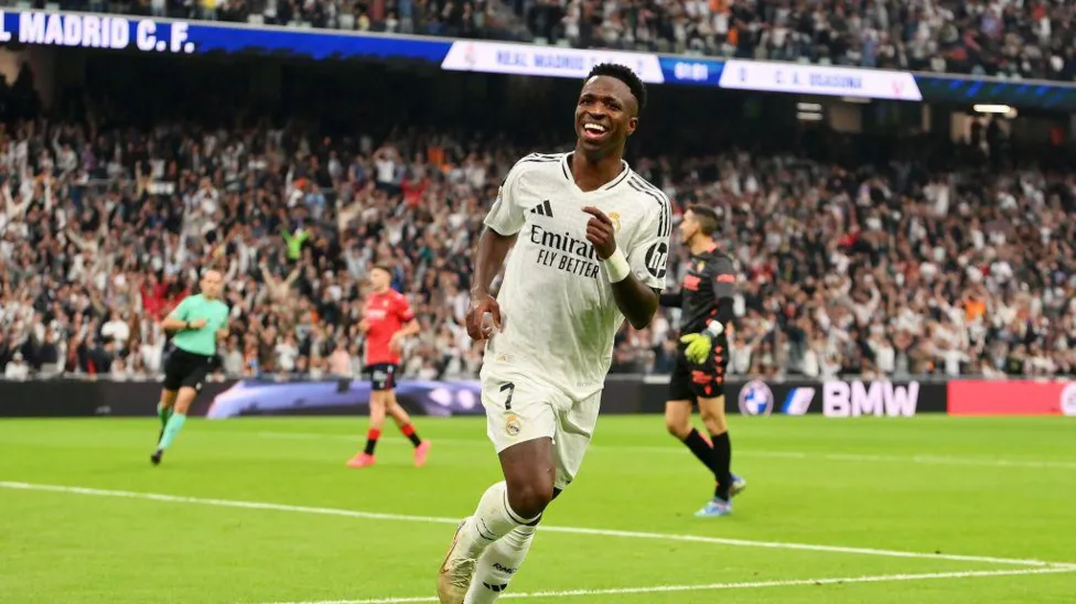 Vinicius scores hat-trick in Real win but Militao tears ACL