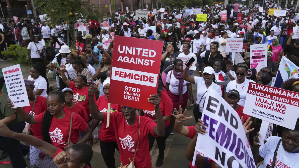 Kenya: Police hurl teargas at protesters against gender-based violence