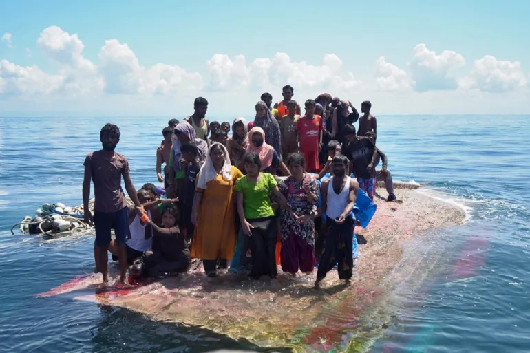 Sri Lanka Navy rescues over 100 Rohingya adrift in Indian Ocean
