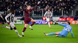 Juventus deal Man City huge Champions League blow in a 2-0 win