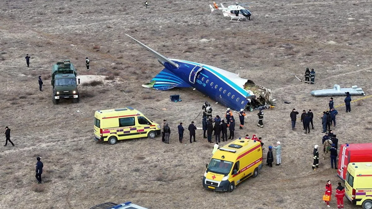 Russia warns against ‘hypotheses’ after Azerbaijan Airlines crash