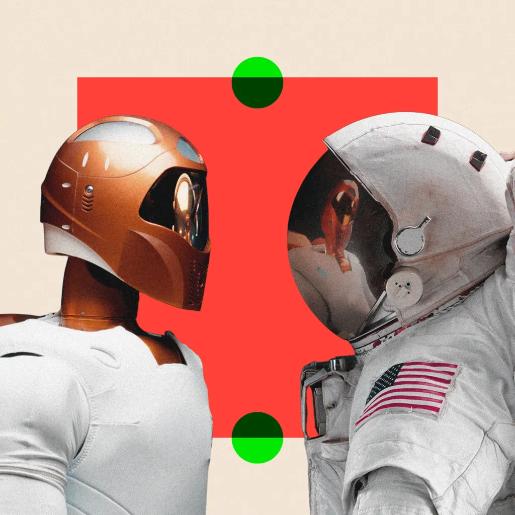 Could AI robots replace human astronauts in space?