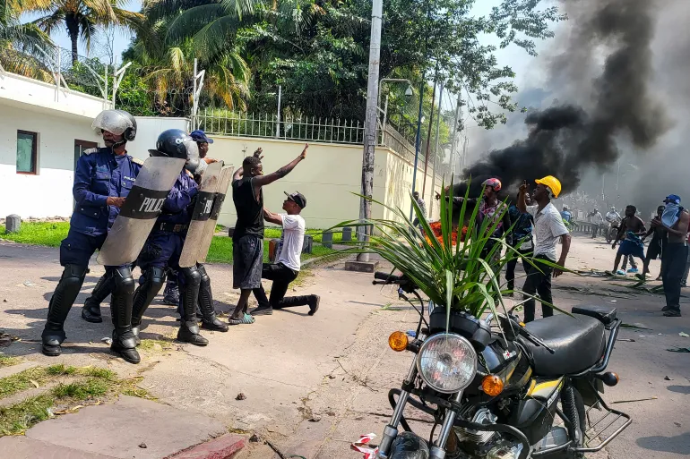 Protesters attack French, US, Rwandan embassies in DRC