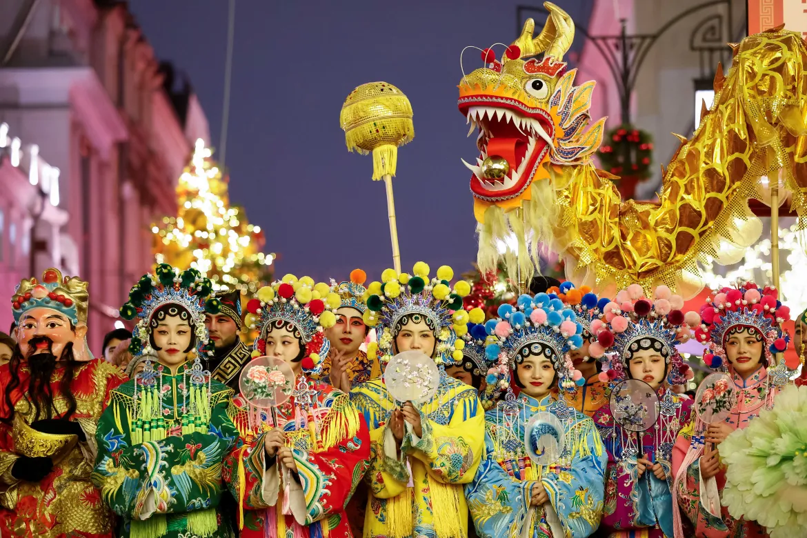 Chinese Lunar New Year starts as millions celebrate Year of the Snake