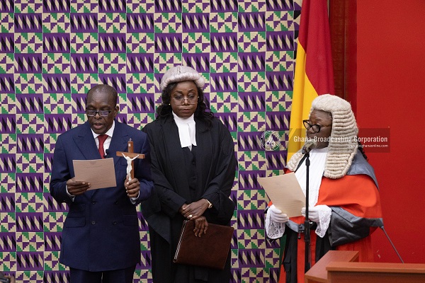 Bagbin sworn-in as Speaker of Ghana’s 9th Parliament