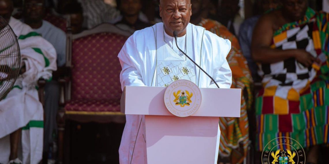 I’ll ensure timely completion of Sewua Hospital – Mahama assures Asanteman