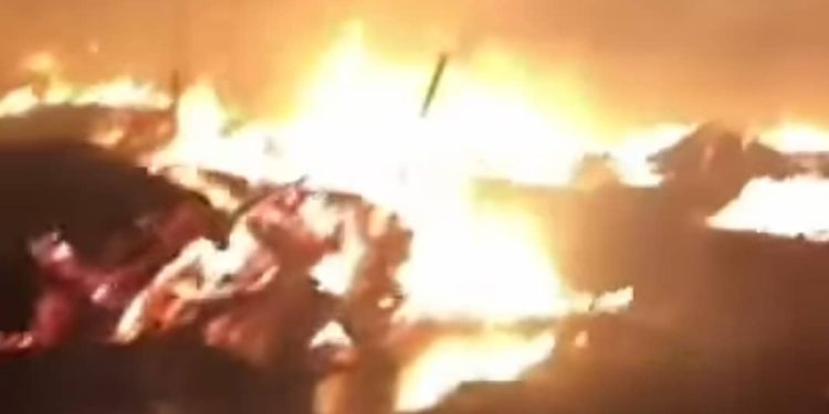 Kwadaso Wood Market ravaged by fire for second time in two weeks