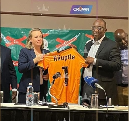 Zambia unveils former Black Queens coach Nora Häuptle on three-year deal