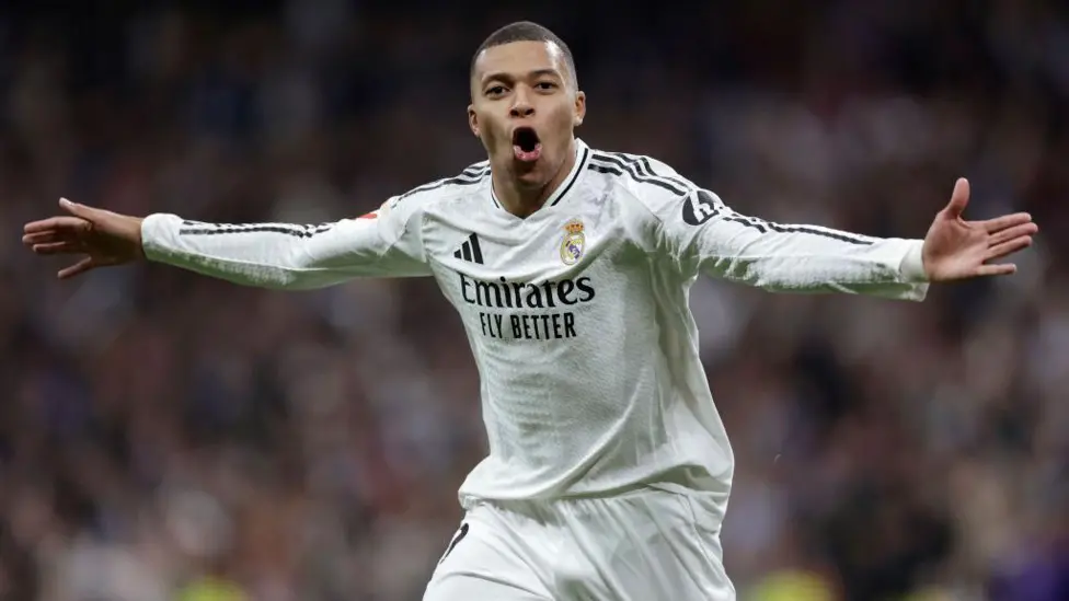 Mbappe scores twice as Real Madrid hit Las Palmas for four