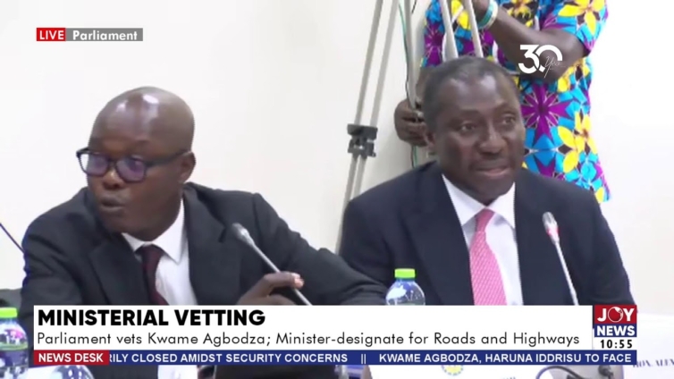 Chairman suspends vetting of Agbodza over disagreements