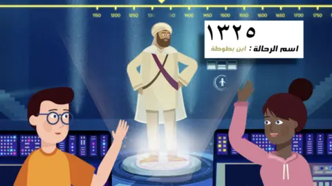 An illustrative image from a Dars lesson shows two young people: a boy with brown hair, wearing an orange top and blue glasses, and a girl with brown hair in a bun, wearing a pink hoodie. Both have one hand raised. In the middle, there is a man in beige clothing.