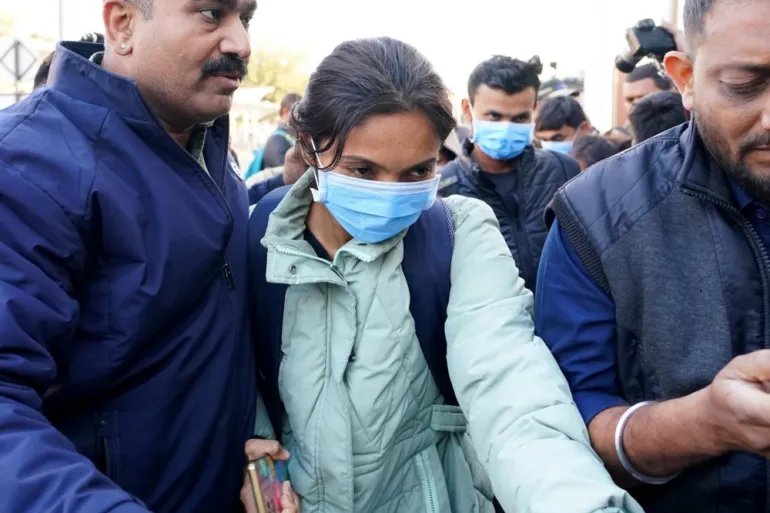 India opposition MPs protest US deportees’ return in shackles