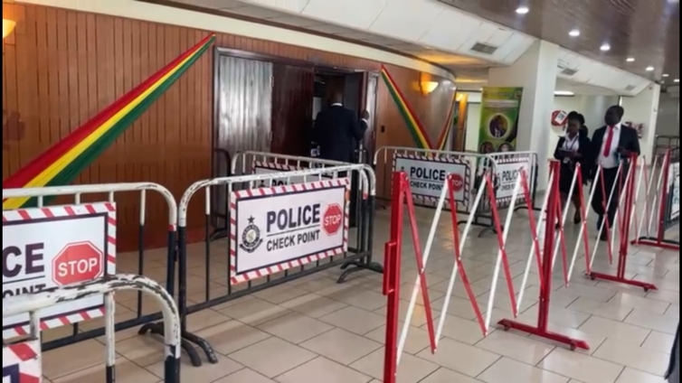 Parliament tightens security to prevent suspended MPs from gaining access