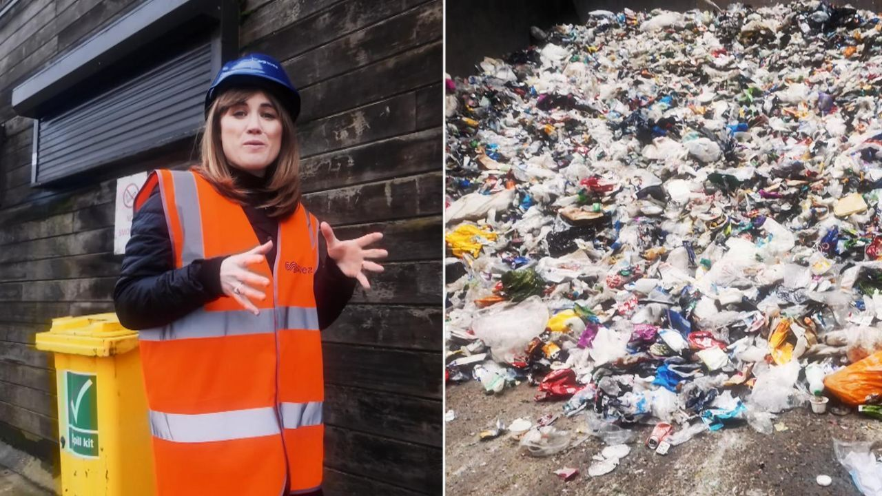 Lorries dumped waste on beach – as Sky News told gangs can ‘make millions’ from illegal tipping