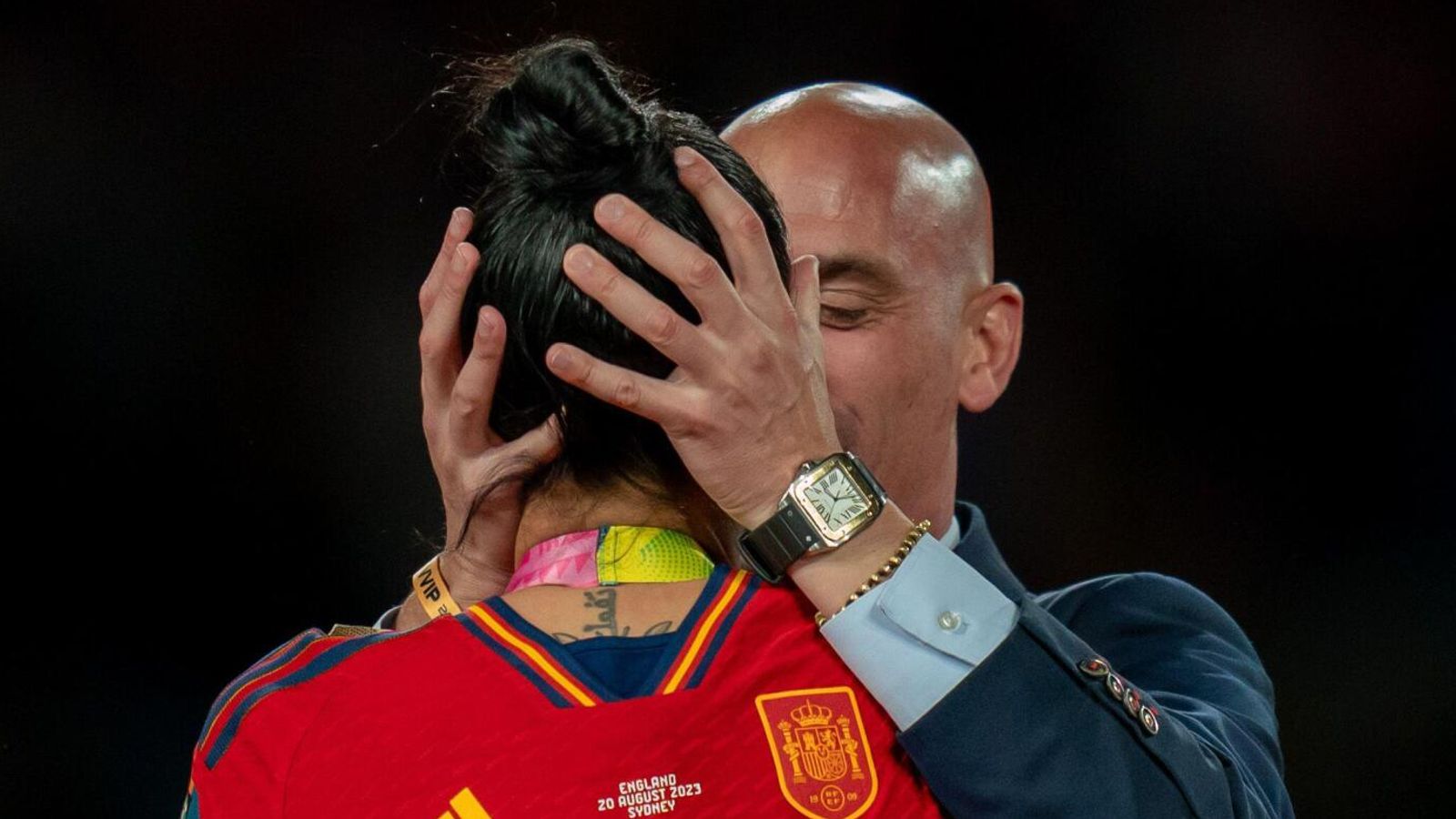 Jenni Hermoso ‘never’ agreed to kiss from former Spanish football chief Luis Rubiales